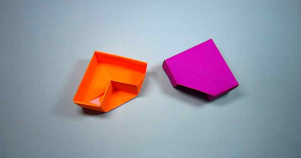 爱心盒子的折法 爱心收纳盒的折法原来这么简单，一学就会，手工折纸爱心盒子