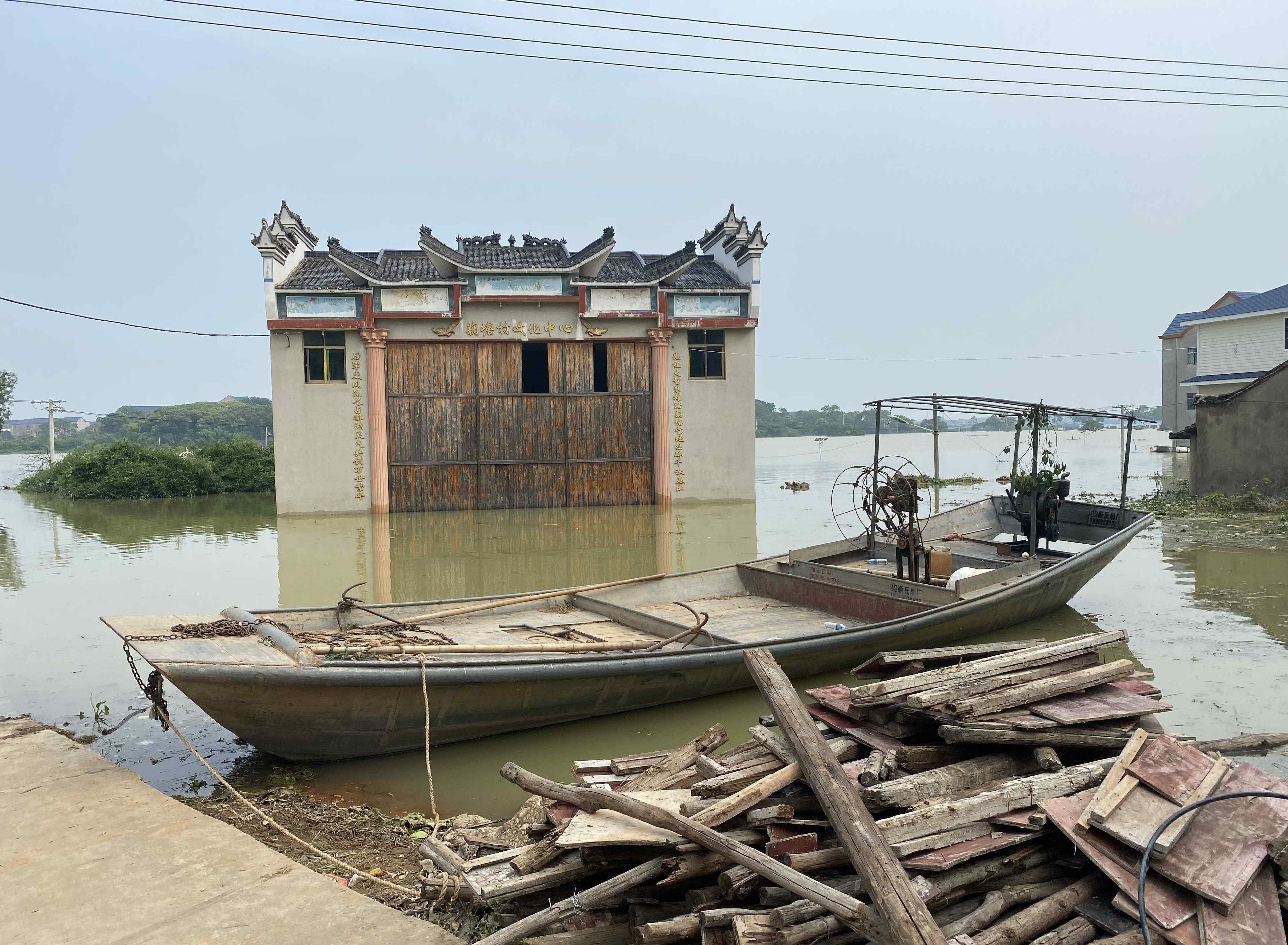 鄱阳湖洪灾"孤岛"六日:自救每一步都有预案
