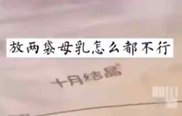 女子要求母乳放高铁冰箱遭拒 为什么会遭拒