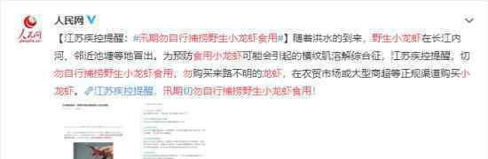 汛期勿自行捕捞野生小龙虾食用 吃小龙虾还有哪些注意事项