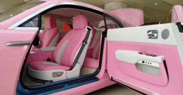 高俊芳儿媳 全球销量4台的粉色劳斯莱斯，全中国仅有一辆