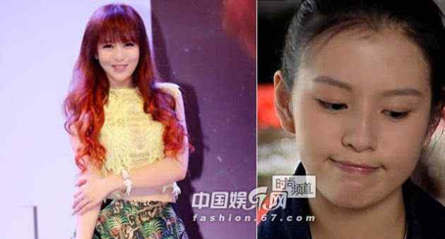 真人蛇精 锥脸女星变形记 酷似真人版蛇精太吓人