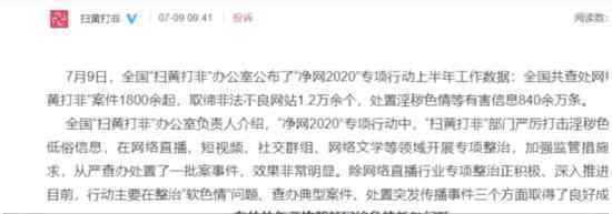 “国内版N号房网站”被查处 具体是什么情况