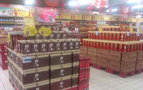 宣酒特贡五年价格 中秋节合肥超市酒水价格一览 北一环世纪联华礼盒上新