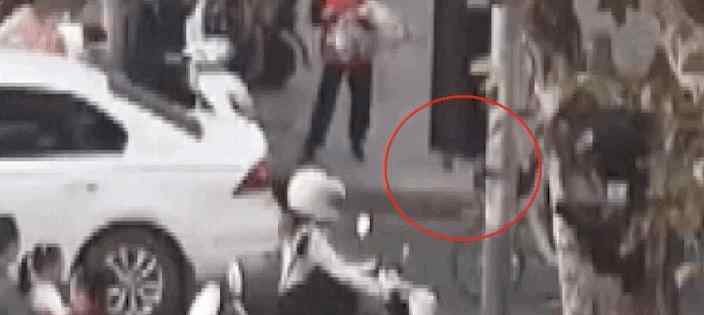 男子共享单车车筐装娃上热搜 网友：一看就是亲爹