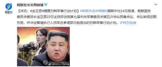 金正恩搁置对韩军事计划 具体怎么回事
