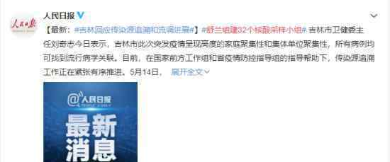 舒兰组建32个核酸采样小组 具体情况如何