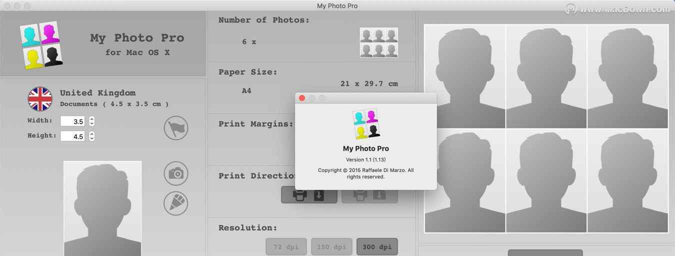 证件制作软件 My Photo——证件照片制作工具