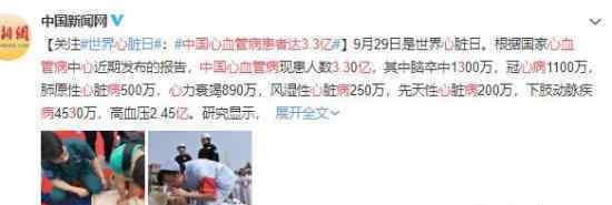 中国心血管病患者达3.3亿 为什么会那么多人