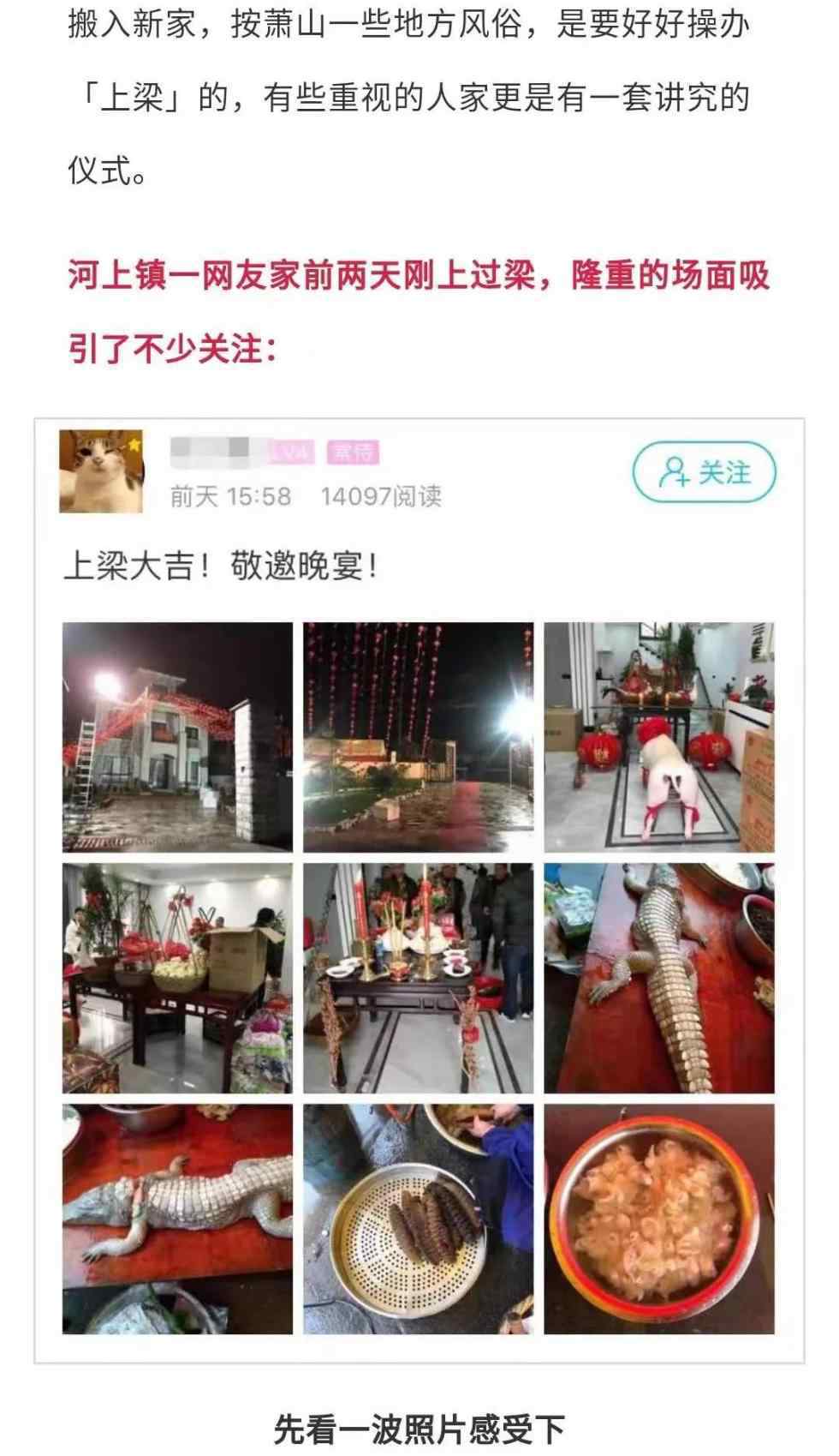 农村酒席惊现鳄鱼肉 现场画面以及详情经过曝光引热议