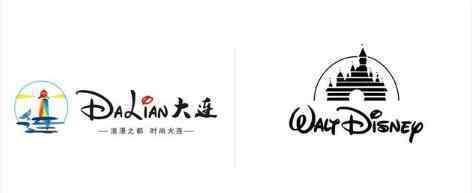 大连LOGO疑抄袭具体什么情况抄袭迪士尼