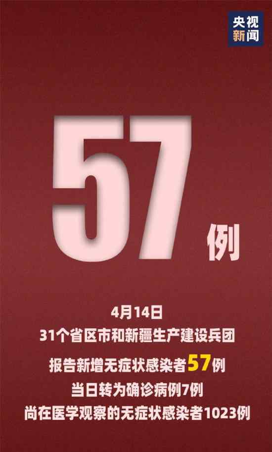 31省区市新增57例无症状感染者 具体是什么情况