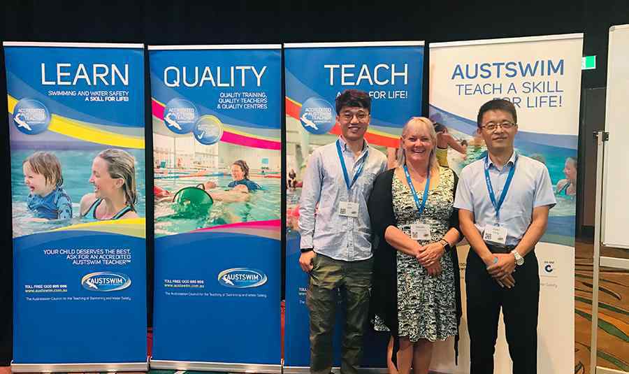 酷游儿童游泳俱乐部受邀赴澳洲参加全球水中教育交流大会