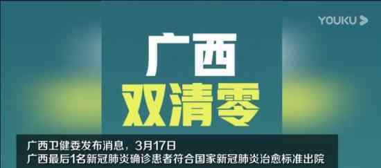 广西双清零 具体什么情况广西应对输入病例有哪些举措