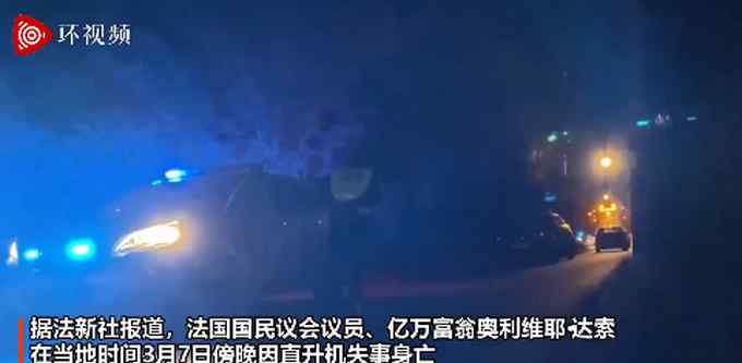 直升机失事 法国坠机身亡富豪身价达387亿元 马克龙悼念