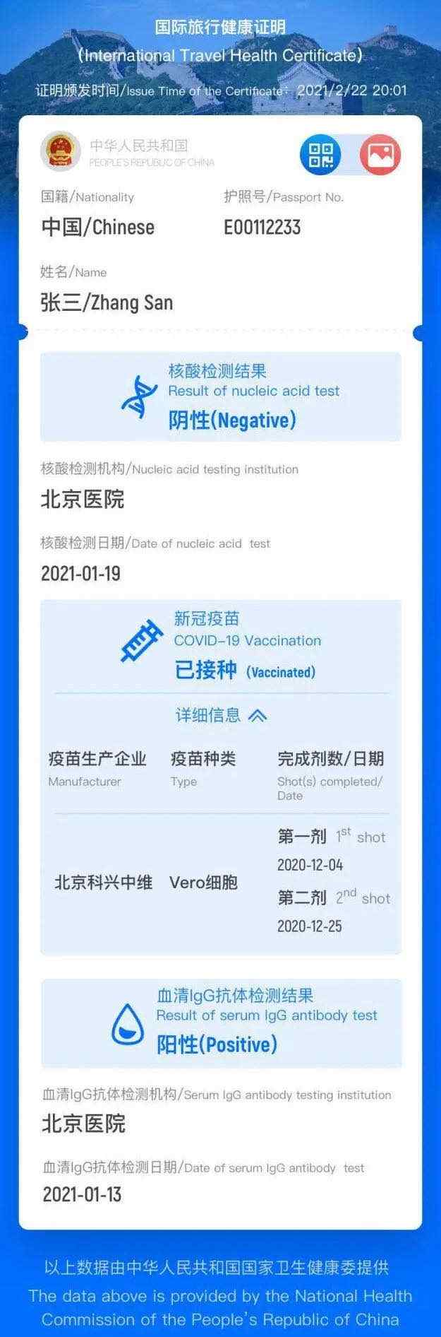 中国版“国际旅行健康证明”已正式上线 如何获取国际旅行健康证明？ 事情经过真相揭秘！