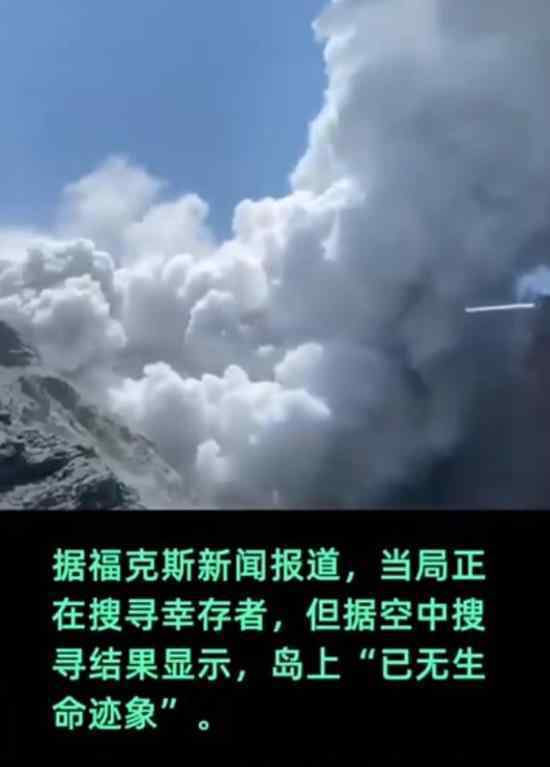 新西兰火山喷发有中国公民受伤失踪 具体情况是什么文章配图