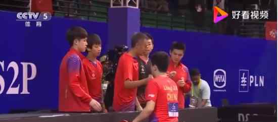中国男乒3-0韩国  成功卫冕历史中第22次男团夺冠