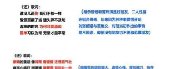 张韶涵新歌歌词 歌词被网友强行解读怎么回事
