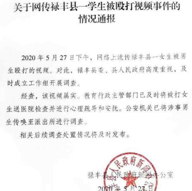 警方通报云南女生被多名男生殴打  究竟发生了什么