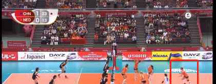 丁霞暴扣  中国女排丁霞扣球中国女排3-1荷兰女排