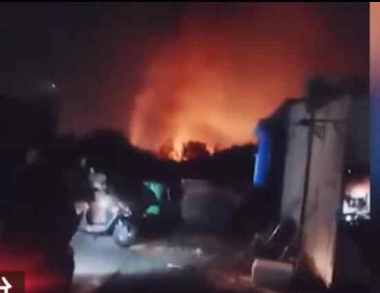 无锡废弃油桶爆炸 现场火光连天 具体情况