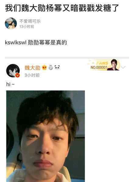杨幂和魏大勋是真的吗网友爆料“实锤”是怎么回事