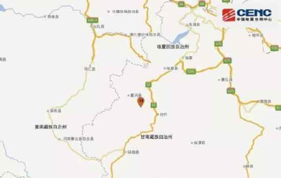 夏河县5.7级地震是怎么回事?兰州市有明显震感