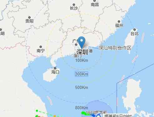 2019年第24号台风娜基莉生成 部分海域10级大风
