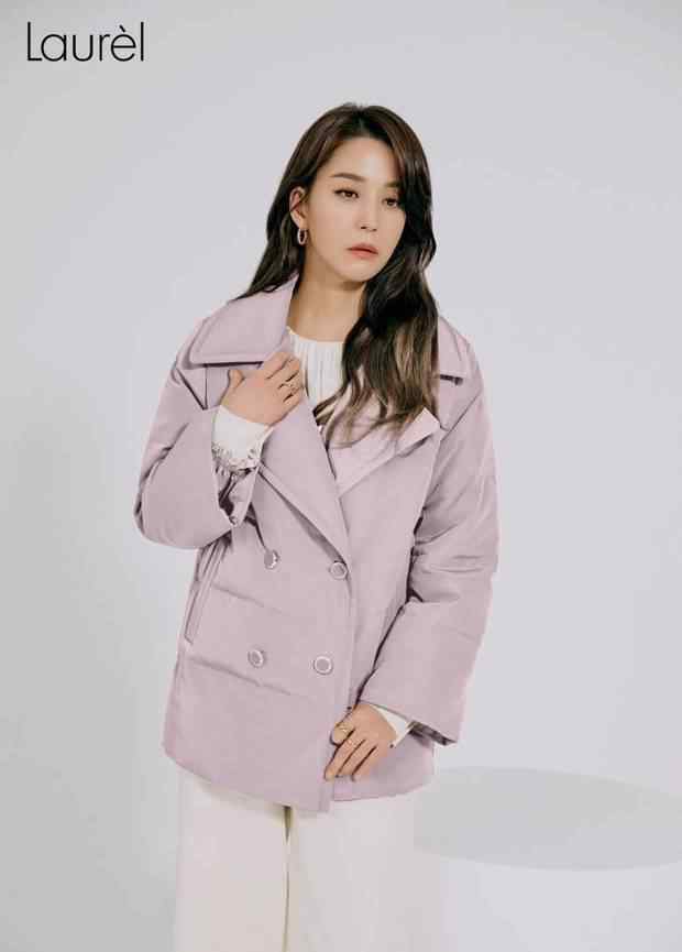 韩高恩 温柔时尚气质好！韩高恩代言服装品牌拍最新宣传照
