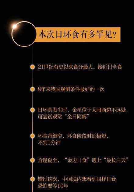 夏至日牵手日环食 具体有哪些地方可以观测到