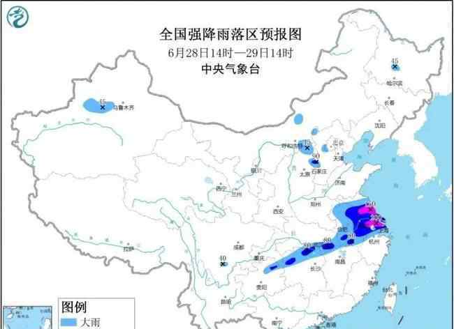 中央气象台已连发27天暴雨预警 具体有哪些城市