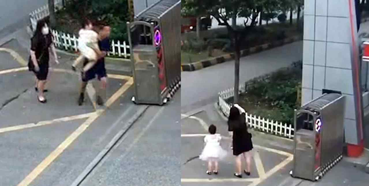 消防员与妻女短暂团聚  究竟发生了什么