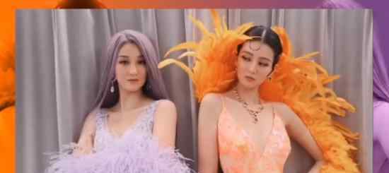 乔欣和姐姐cos卡戴珊姐妹 两姐妹是真的漂亮