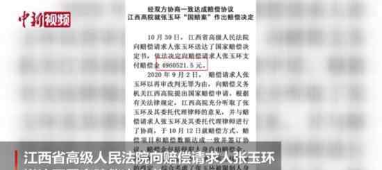 张玉环获496万元国家赔偿 具体是什么情况