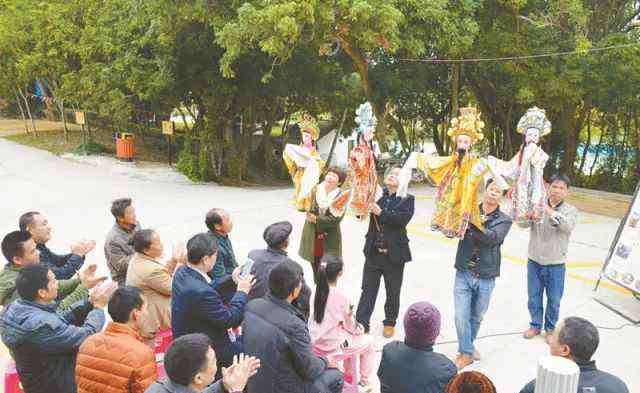 杖头木偶 快来围观！ 山口“杖头木偶”戏，手、脚、口并用，功夫了得！！