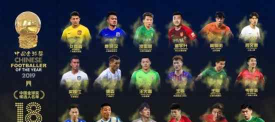 2019赛季中国金球奖候选名单公布?武磊艾克森均入选?