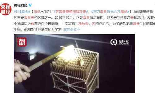 养海参整箱放敌敌畏 为什么要这样做