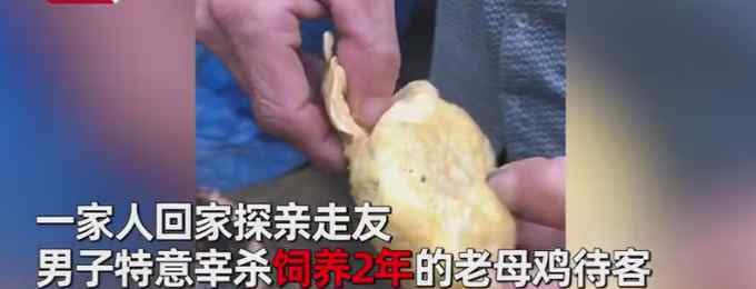 越南一男子抓来饲养2年老母鸡招待亲戚 宰杀后腹中一物惊呆众人！