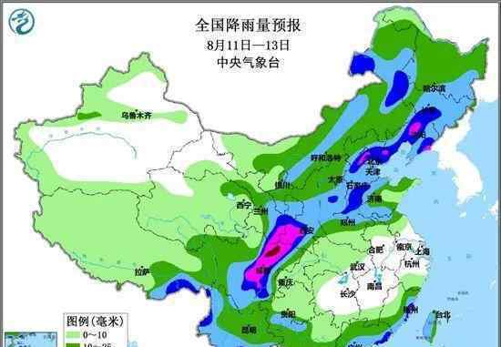北方多地将迎入汛以来最强降雨 哪些地方