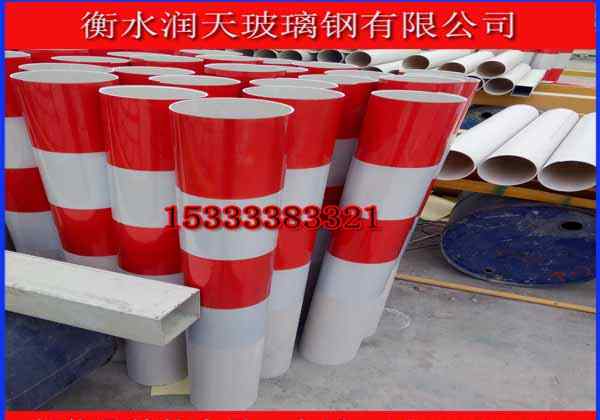 玻璃钢标志桩生产厂家 红白警示桩玻璃钢标志桩生产厂家