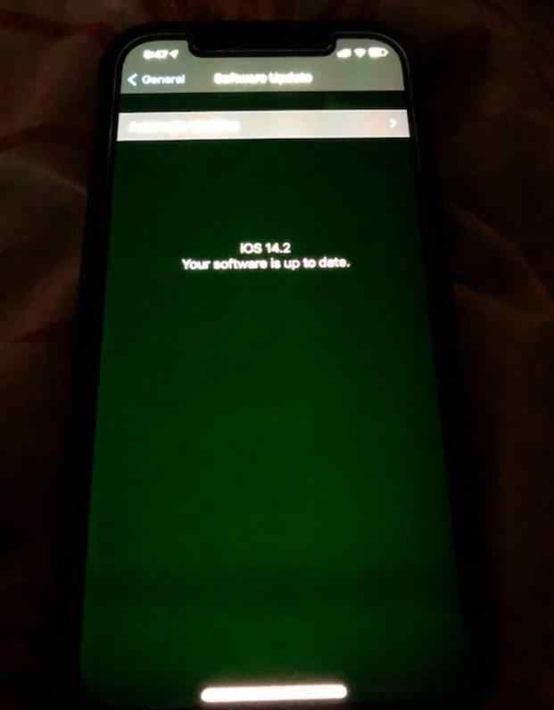 苹果承认iPhone12存绿屏问题 iPhone12闪绿屏怎么办