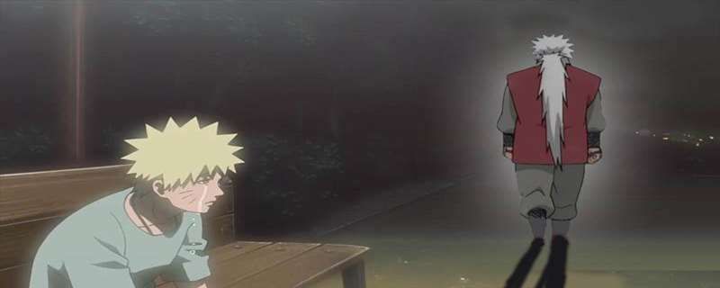 鸣人得知自来也死讯是哪几
