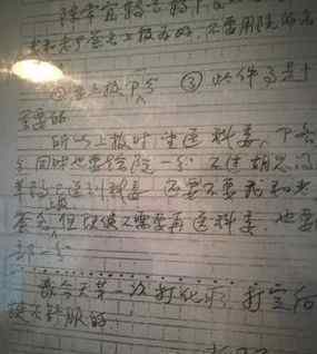 两弹元勋邓稼先手稿 只有少数人才知道“艰苦”意味着什么