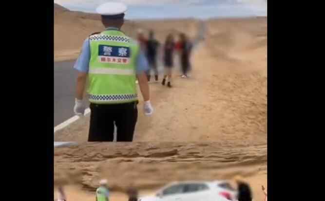 青海网红公路游客扎堆拍照 真相原来是这样！