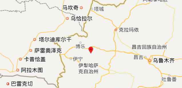 新疆精河县发生地震 不少正处在睡梦中的人表示被摇醒