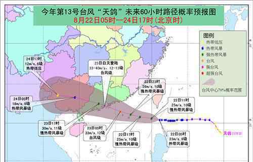 台风路径实时发布系统最新消息：2017台风天鸽逼近