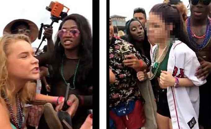 吃醋女友一拳击倒 当场昏迷旁观者不管不问