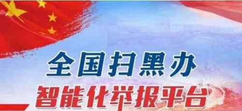 扫黑除恶智能举报 真相到底是怎样的？