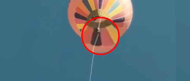 云南一景区工作人员从热气球坠亡 登上网络热搜了！